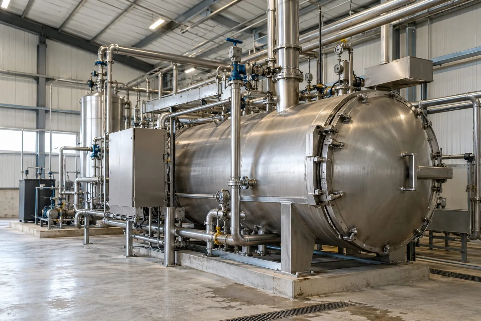 Carcass Treatment Units for a pig farm
