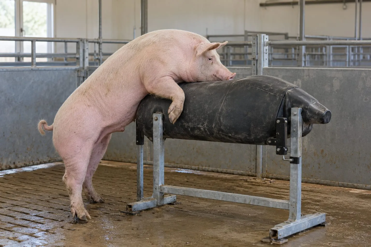 Dummy Sows for a pig farm